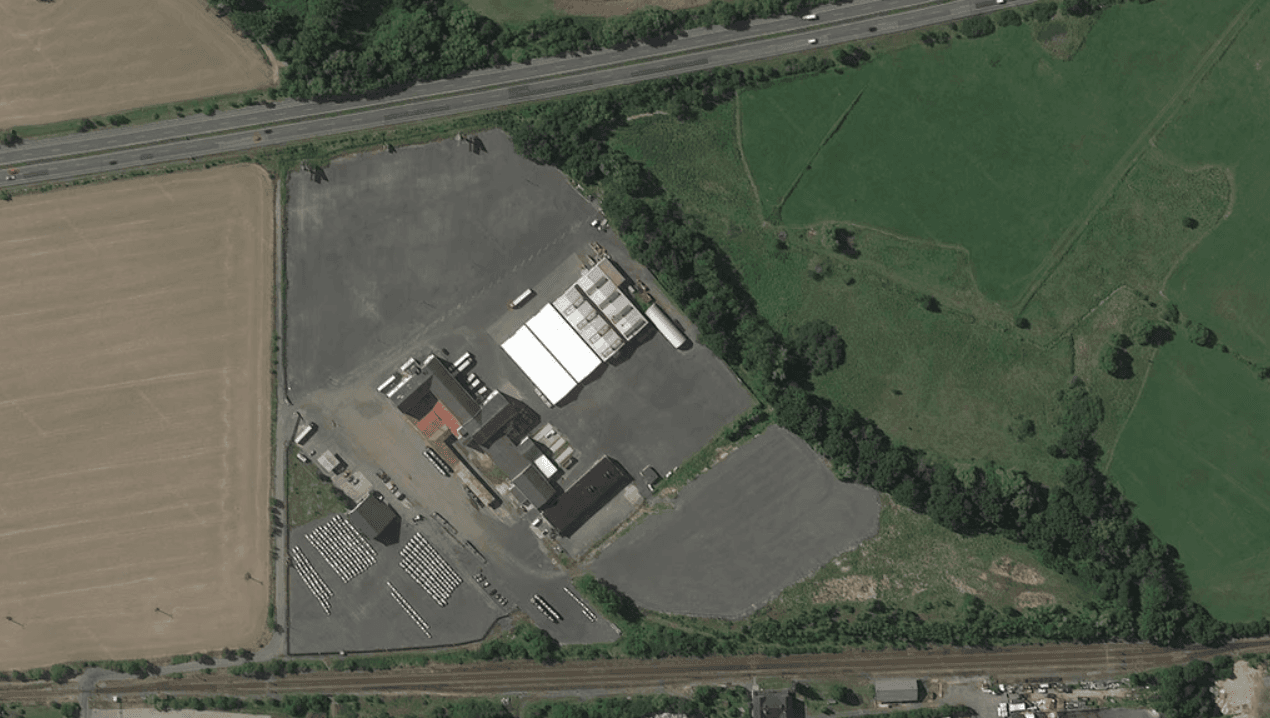 Industrial Park Loukov - sklad a zpevněné plochy