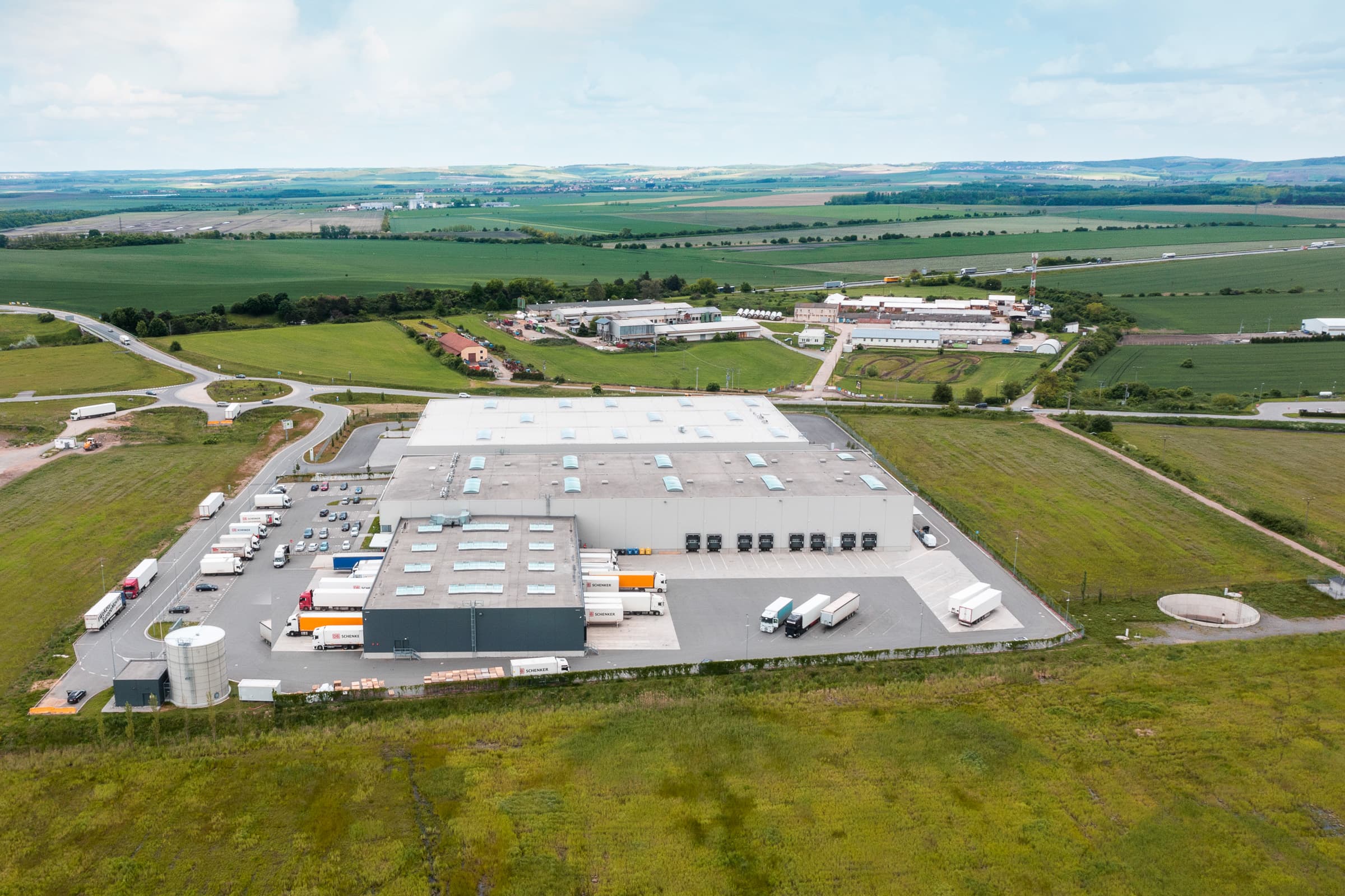CTPark Blučina - pronájem skladových a výrobních prostor