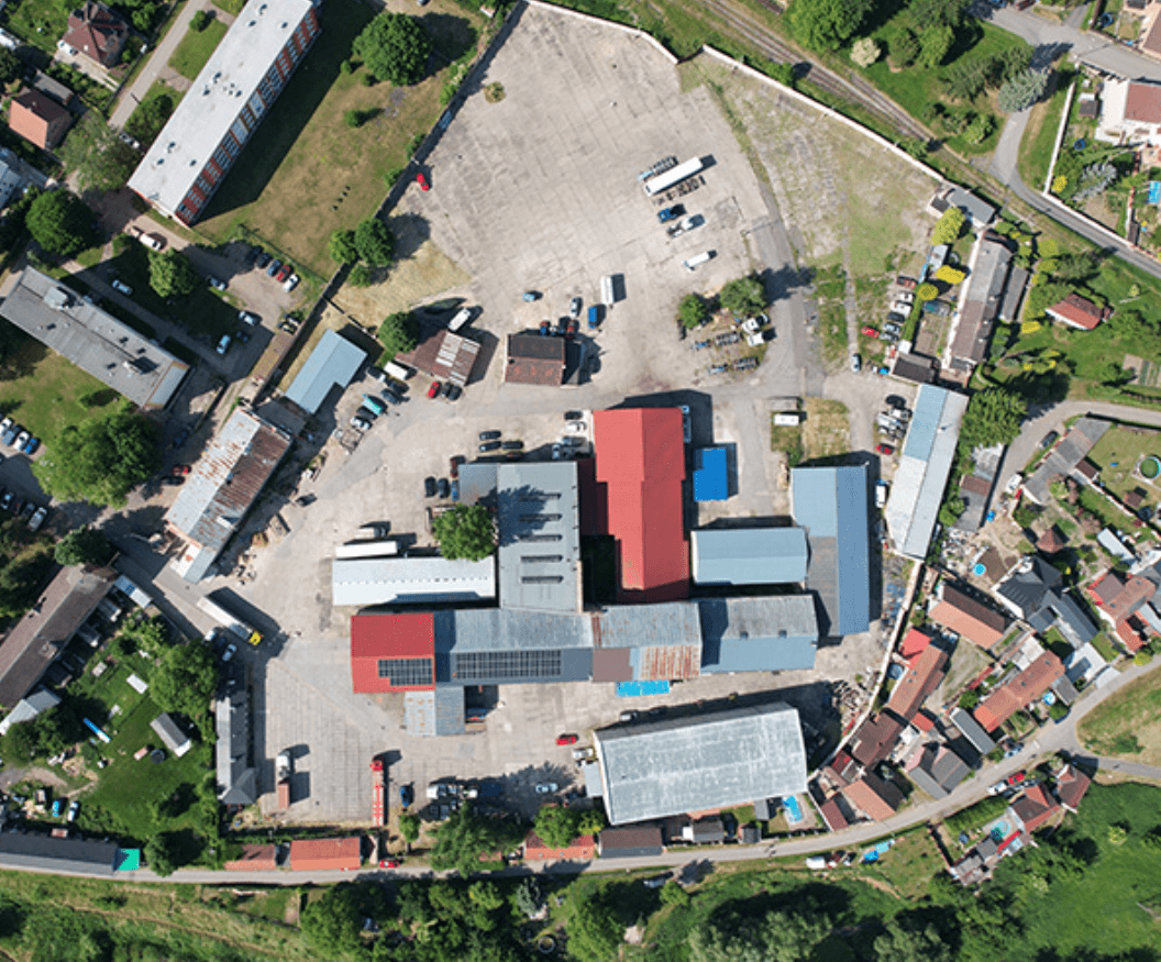 Průmyslový areál Lužec nad Vltavou