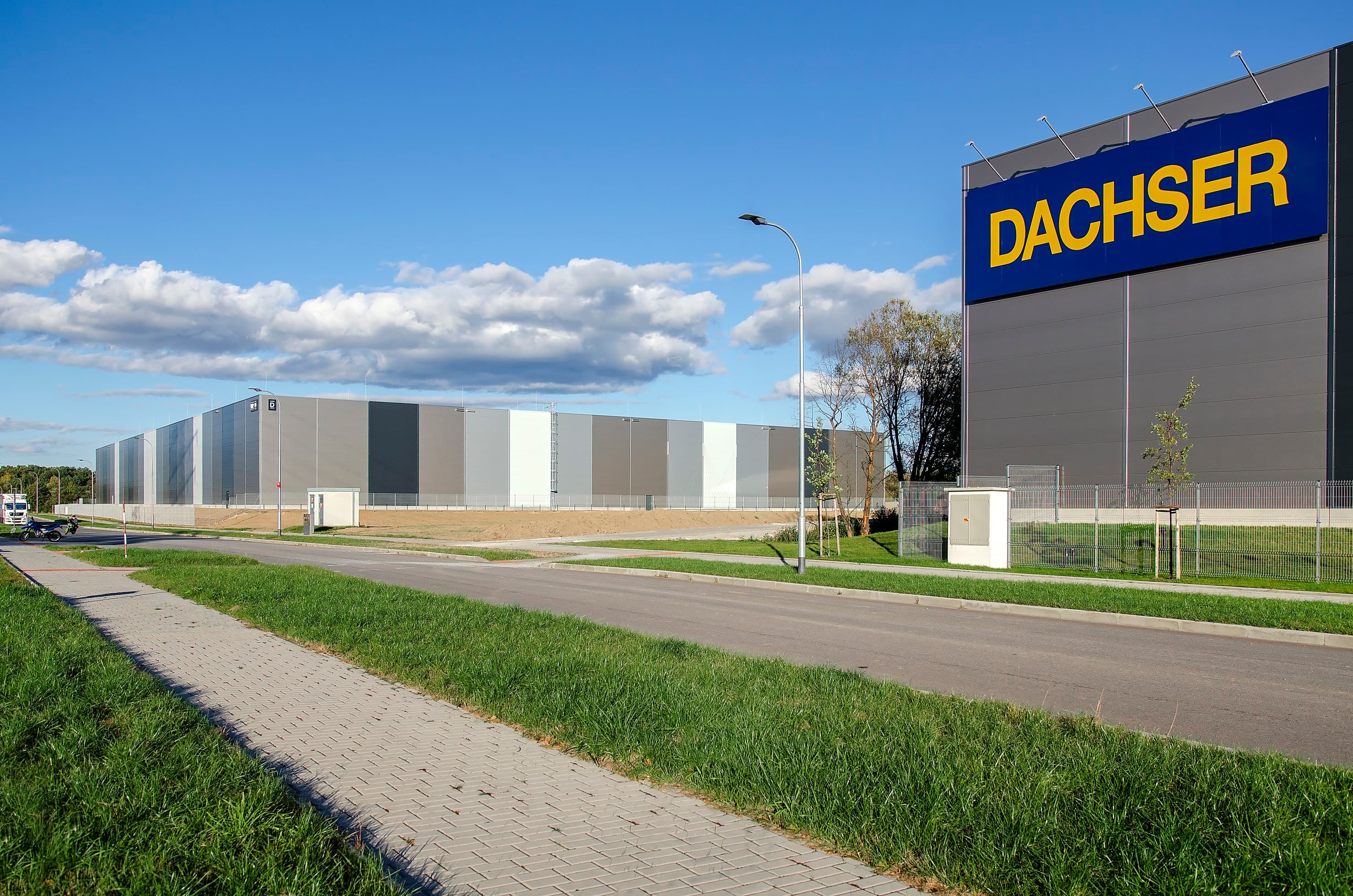 Logistik- und Lagerdienstleistungen in einem modernen Lagerhaus in České Budějovice