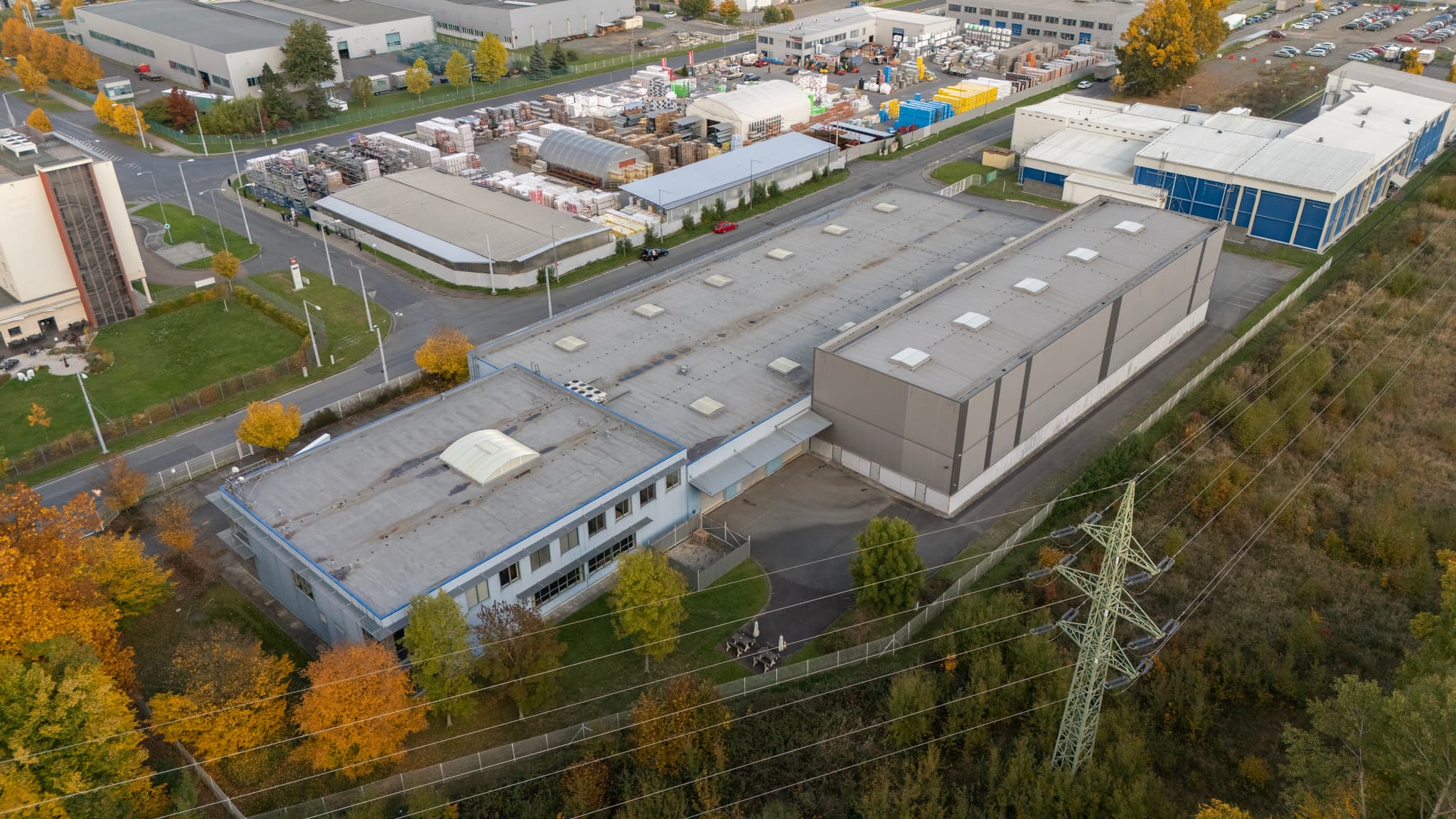 Warehouse hall Borská pole