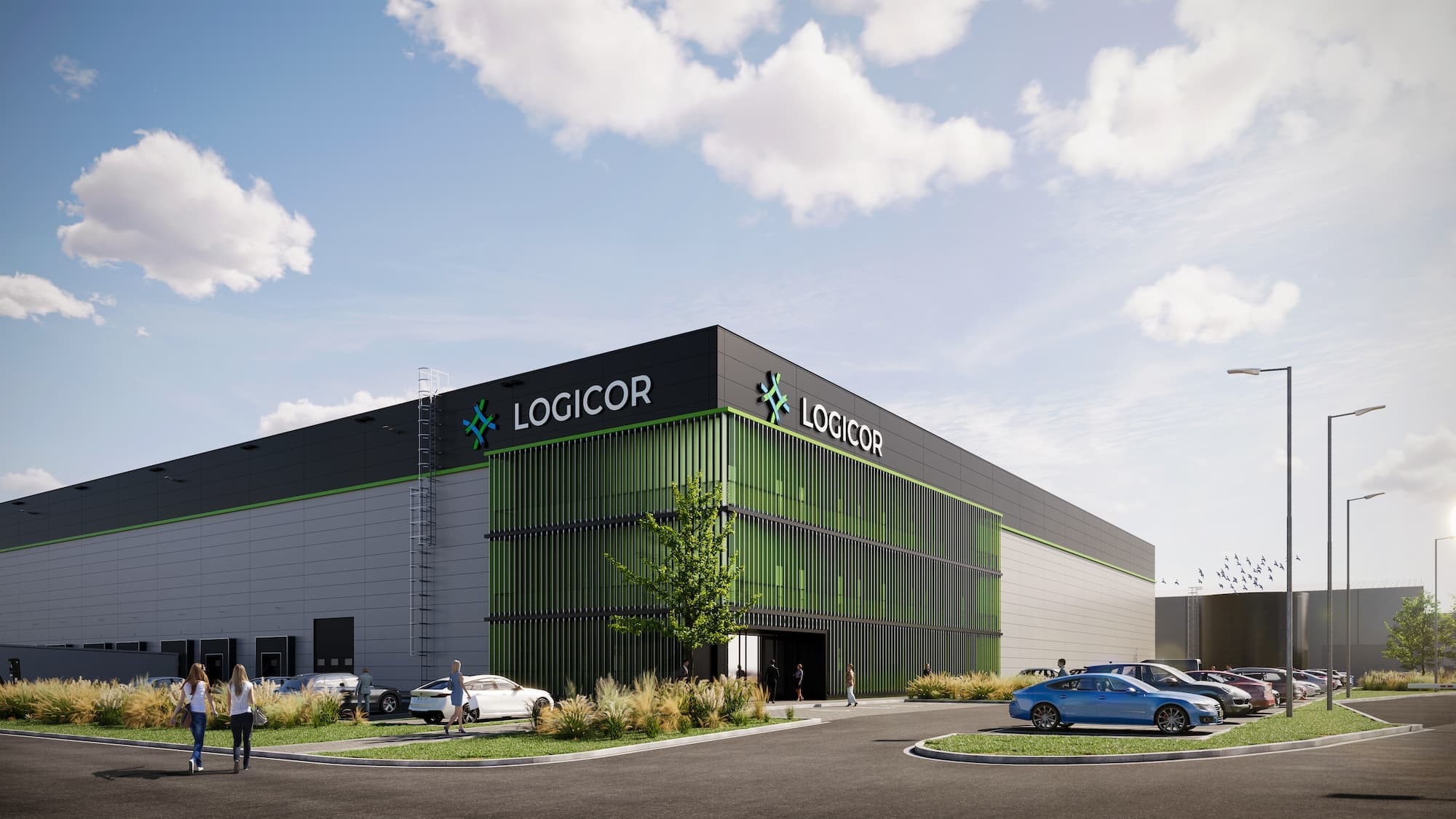Logicor Prague Průmyslová - rental of warehouse and production space