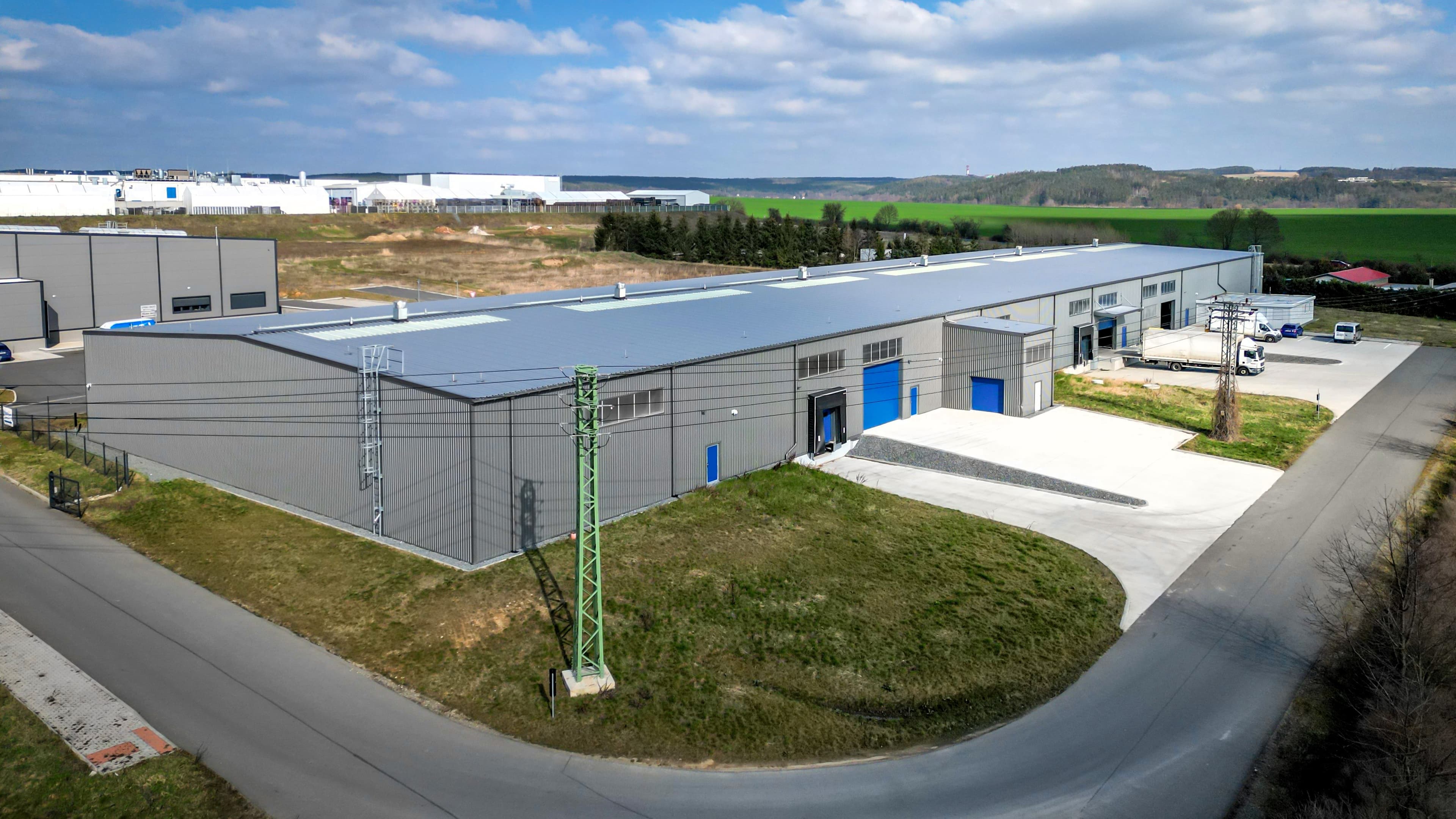 Průmyslový areál Město Touškov