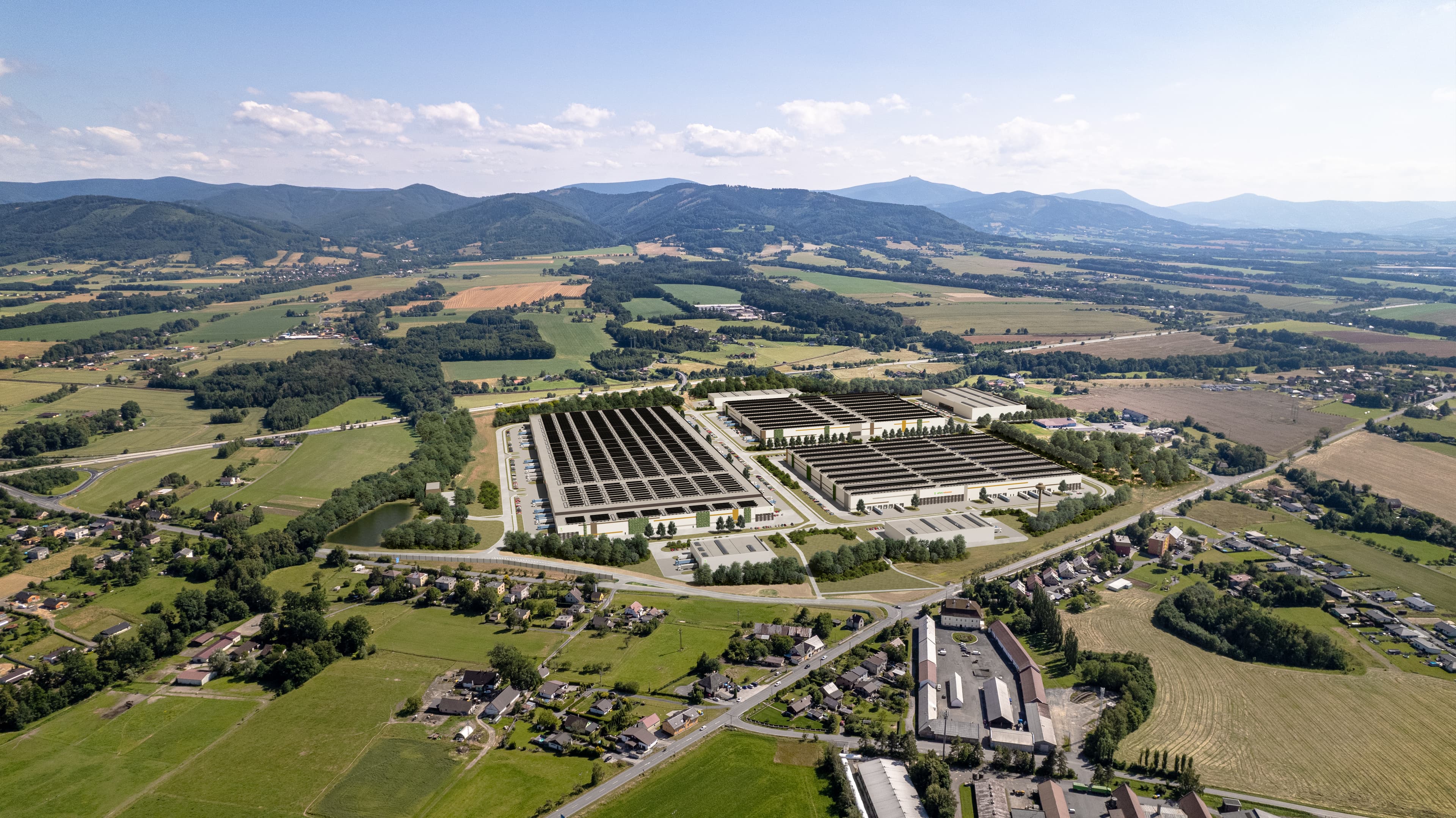 CTPark Tošanovice - pronájem skladových a výrobních prostor
