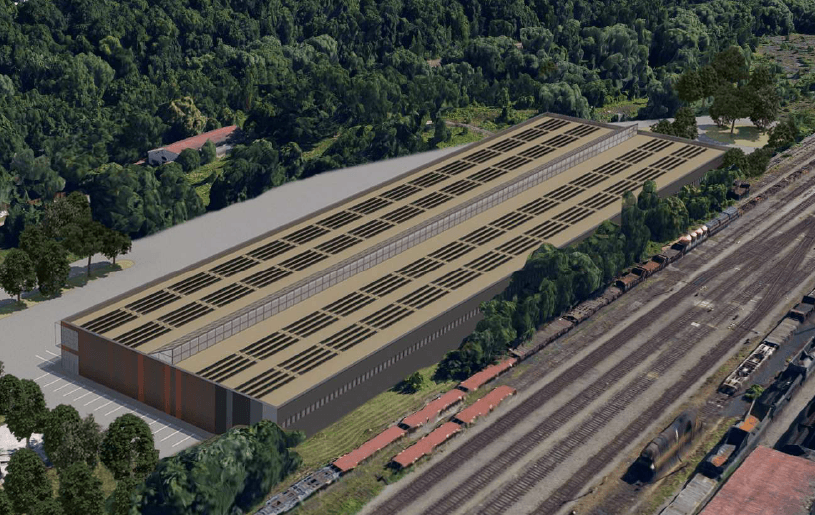 Pronájem skladových a výrobních prostor - Zárubek Industrial Park