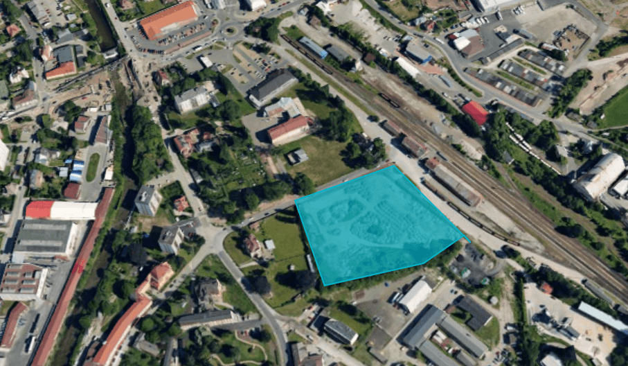 Pozemek k industriální výstavbě Vrchlabí