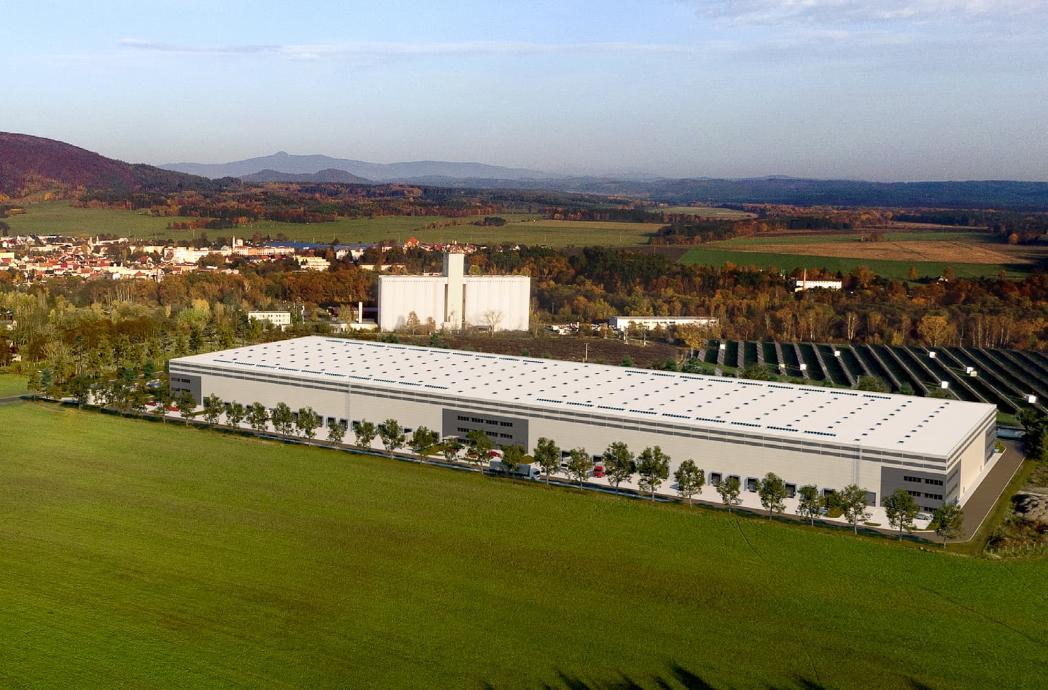 Pronájem skladových a výrobních prostor - Technopark Mimoň