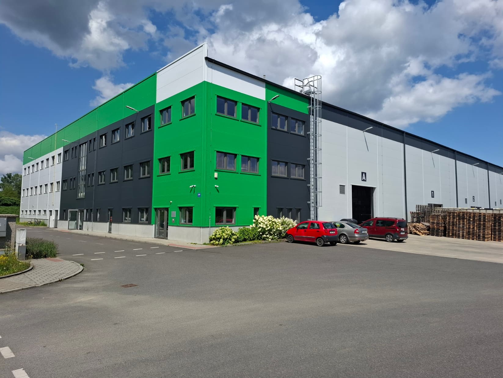 Industrial Park Česká Třebová - pronájem skladových prostor