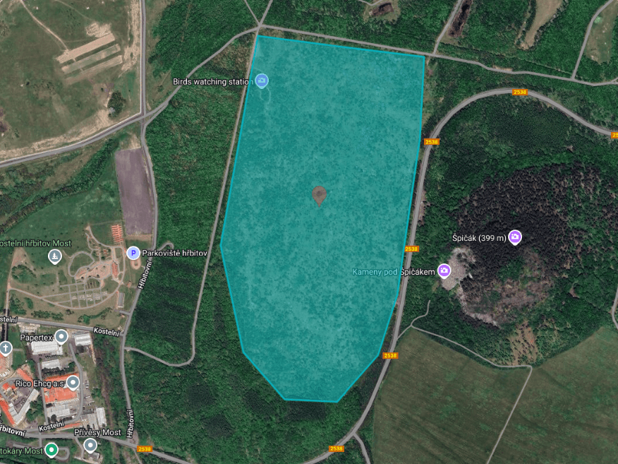 Industrial land Most