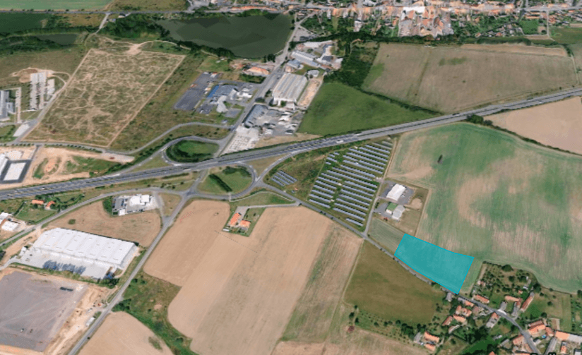 Industriální pozemek Žebrák