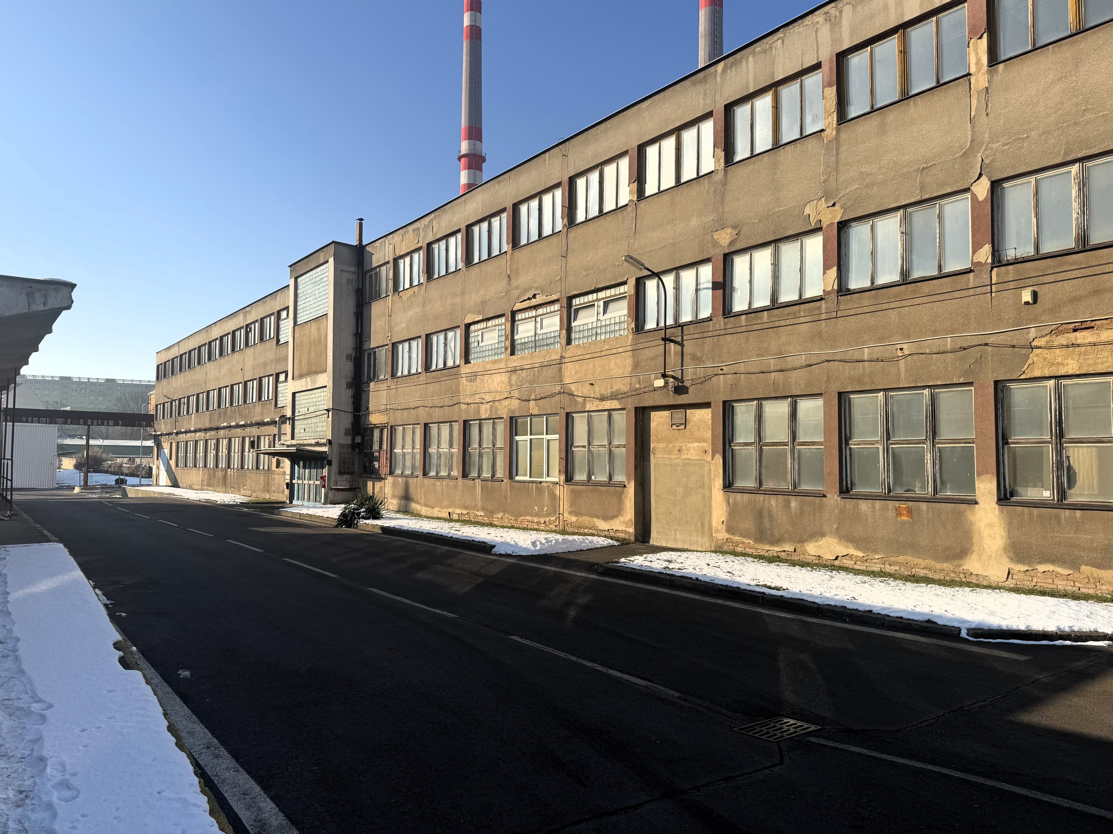 Průmyslová hala v Teplicích