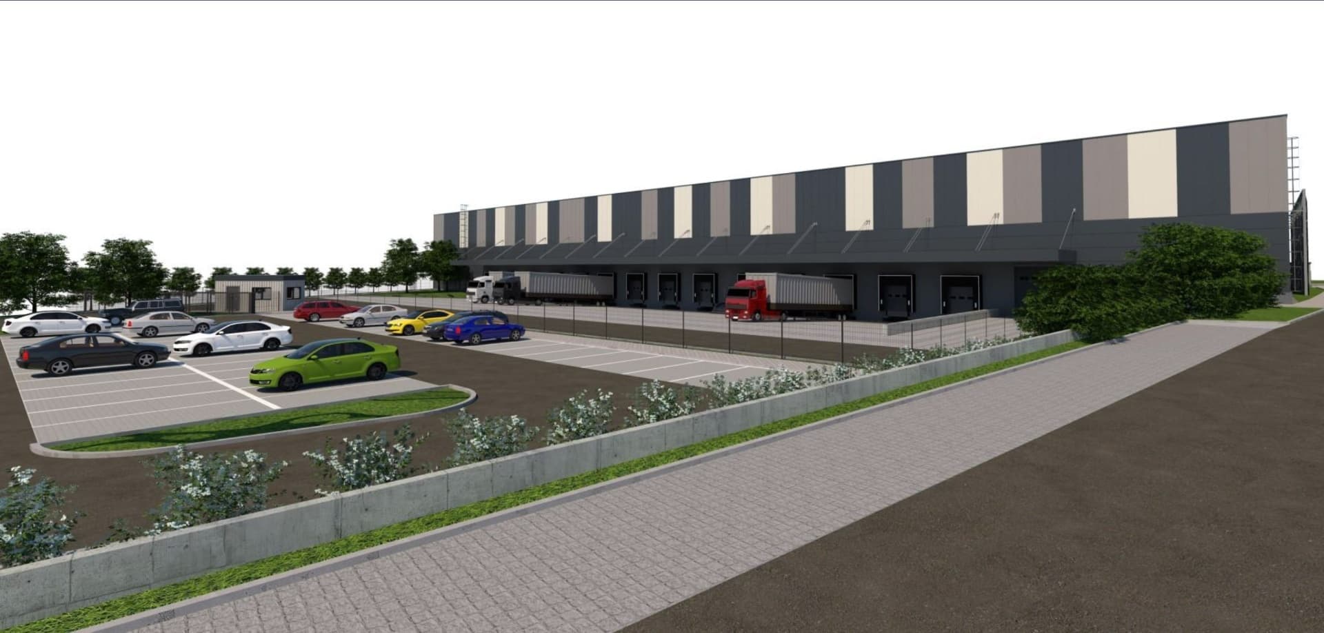 Panattoni Park Most - pronájem skladových a výrobních prostor