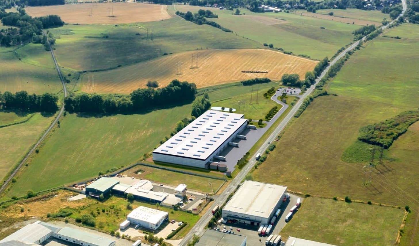 Panattoni Park Česká Lípa - pronájem skladových a výrobních prostor