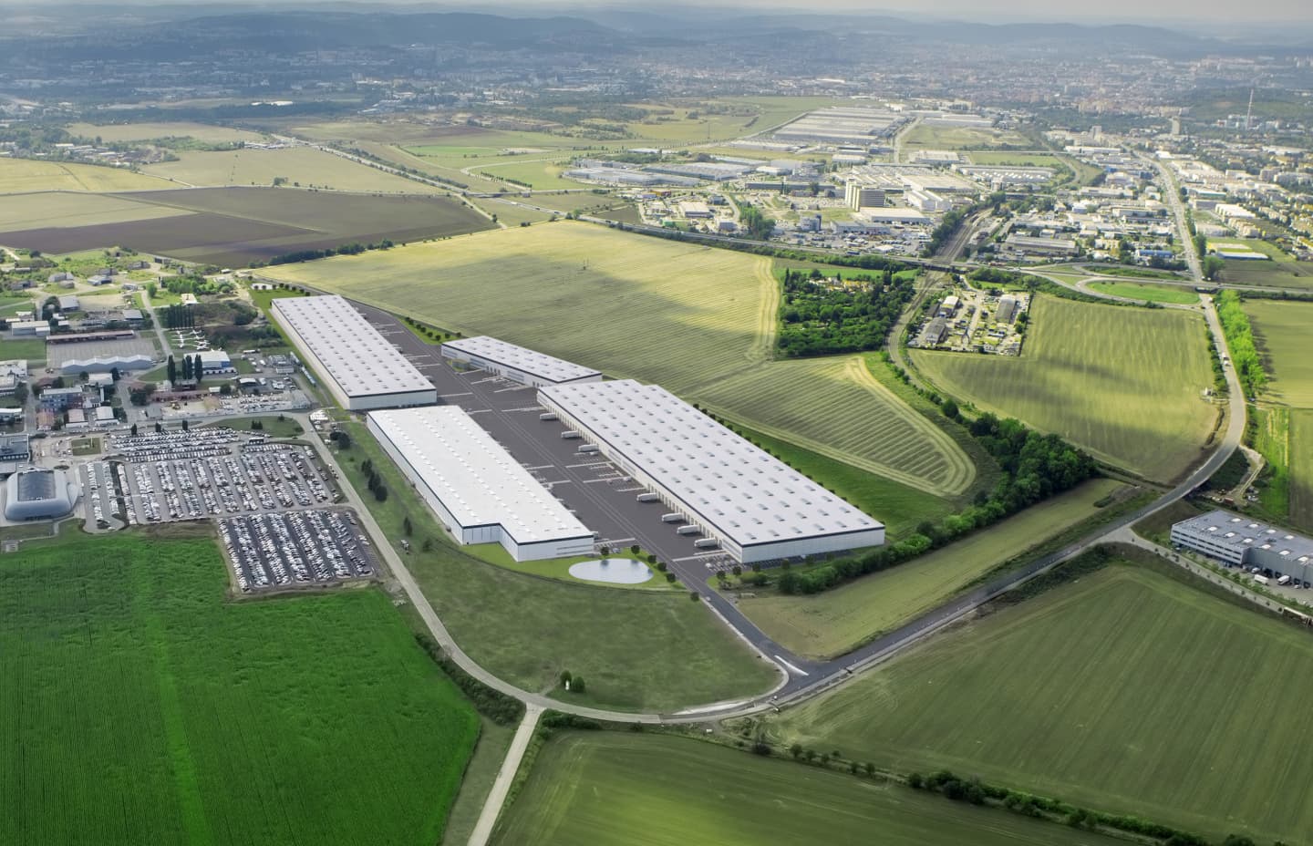 Panattoni Park Brno Airport - pronájem skladových a výrobních prostor