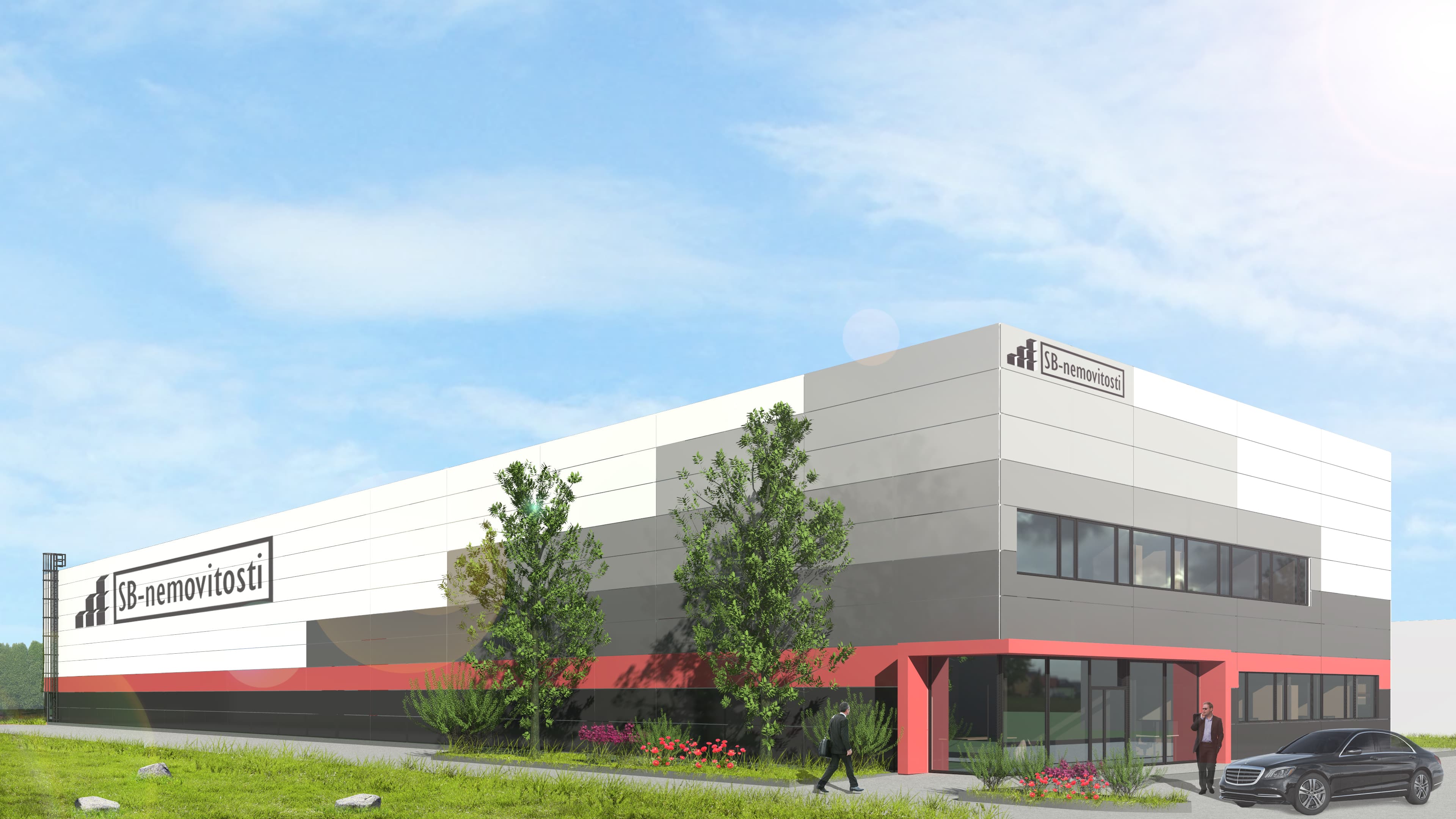 Pronájem skladových a výrobních prostor - Pardubice, Semtín