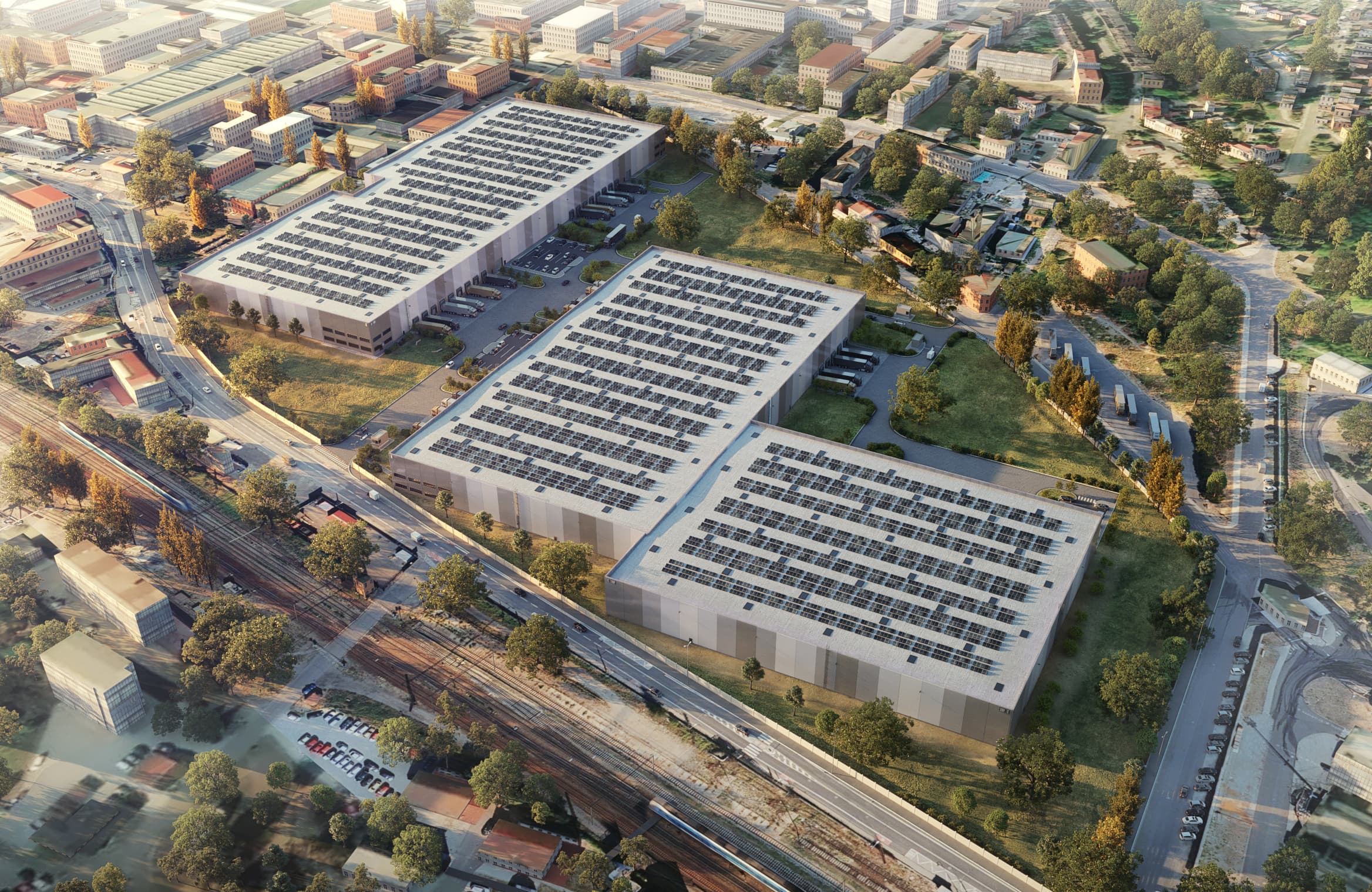 VGP Park Ústí nad Labem City - pronájem skladových a výrobních prostor