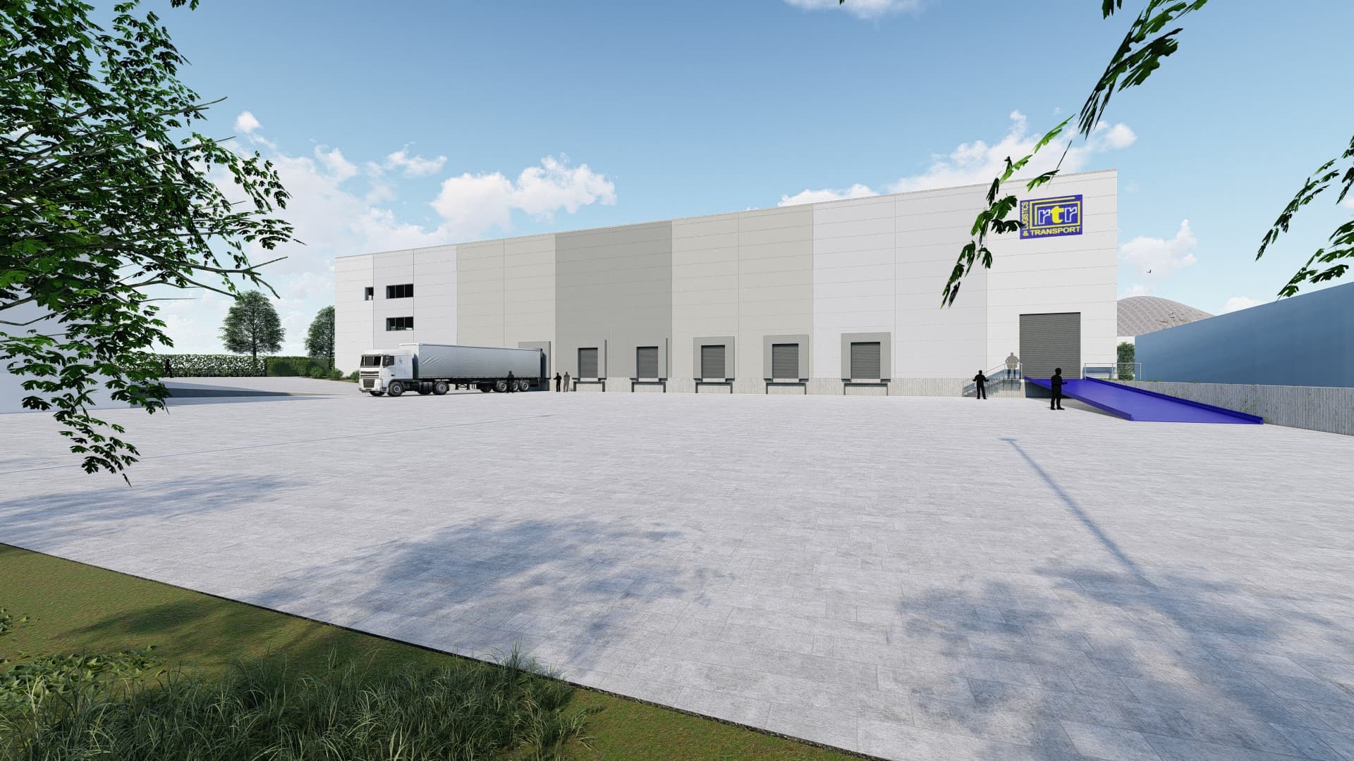 Pronájem skladových prostor - Krásné Březno