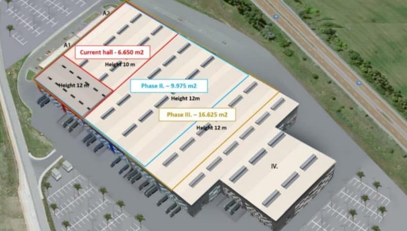 Pronájem moderní skladovací prostory - Litovel u Olomouce